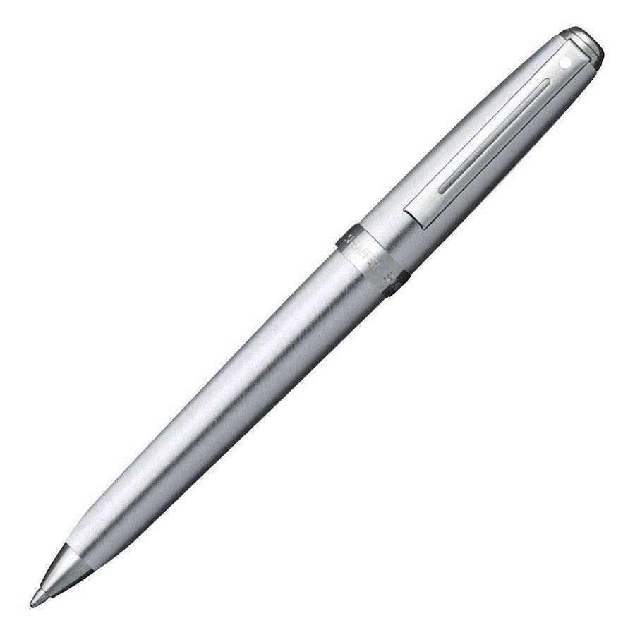Sheaffer Prelude Ballpoint Pen - Brushed Chrome - KSGILLS.com | The Writing Instruments Expert
