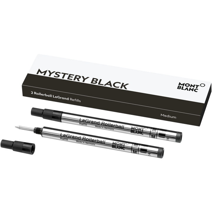 Montblanc Refill Rollerball LEGRAND (Pack of 2) - Mystery Black - Medium (M) - KSGILLS.com | The Writing Instruments Expert