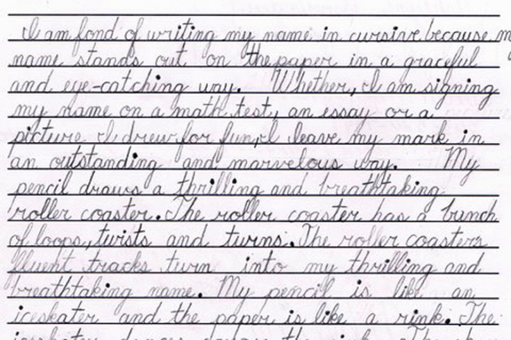 Cursive Isn’t Dead Yet. Not If Denver’s Stanley British Primary Has Anything To Say About It