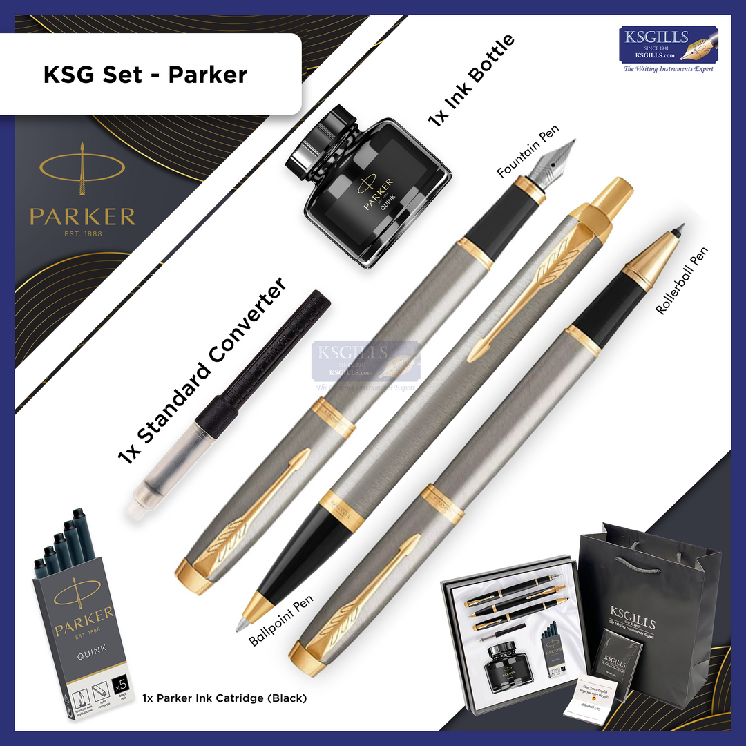 KSG SETs Collection with TRIPLE Pens (3-Pens SET)
