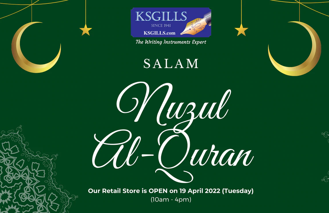 Salam Nuzul Al-Quran ~ Send a Surprise Pen Gift Directly to Your Recipient!