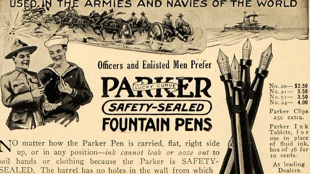 Pen Ads from World War I