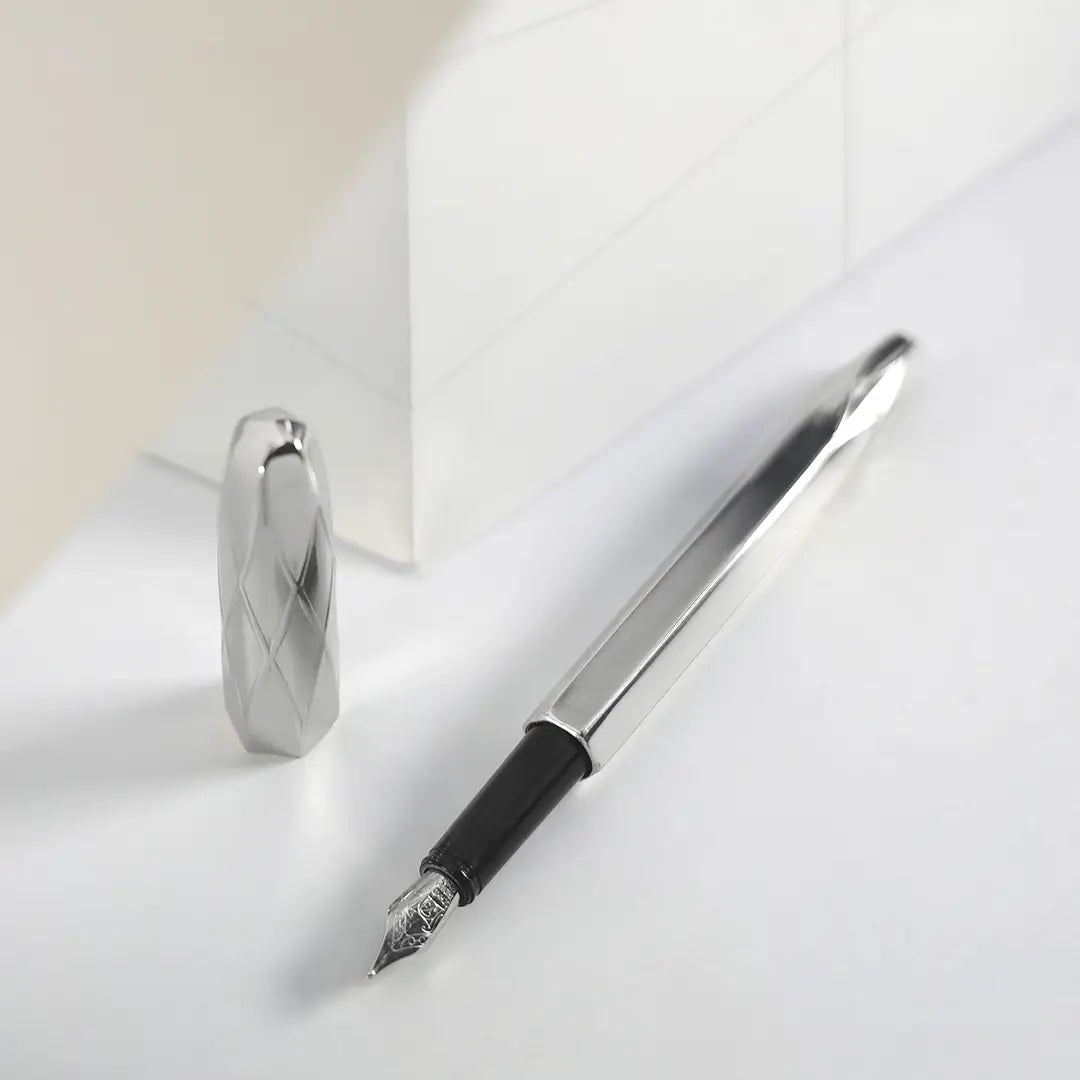 Royal Selangor Pewter Fountain Pen - Oxford