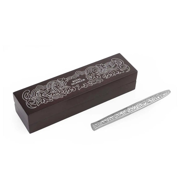 KSG LUXE - Royal Selangor Pewter Rollerball Pen - Malaysiana - Refill Black (F) SCHMIDT Germany and FREE LASER Engraving