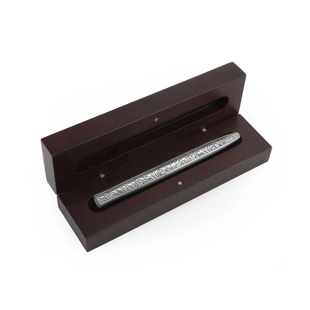 KSG LUXE - Royal Selangor Pewter Rollerball Pen - Malaysiana - Refill Black (F) SCHMIDT Germany and FREE LASER Engraving