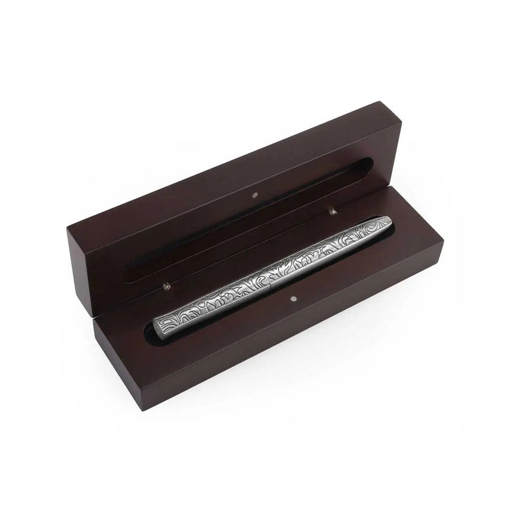 KSG LUXE - Royal Selangor Pewter Rollerball Pen - Malaysiana - Refill Black (F) SCHMIDT Germany and FREE LASER Engraving