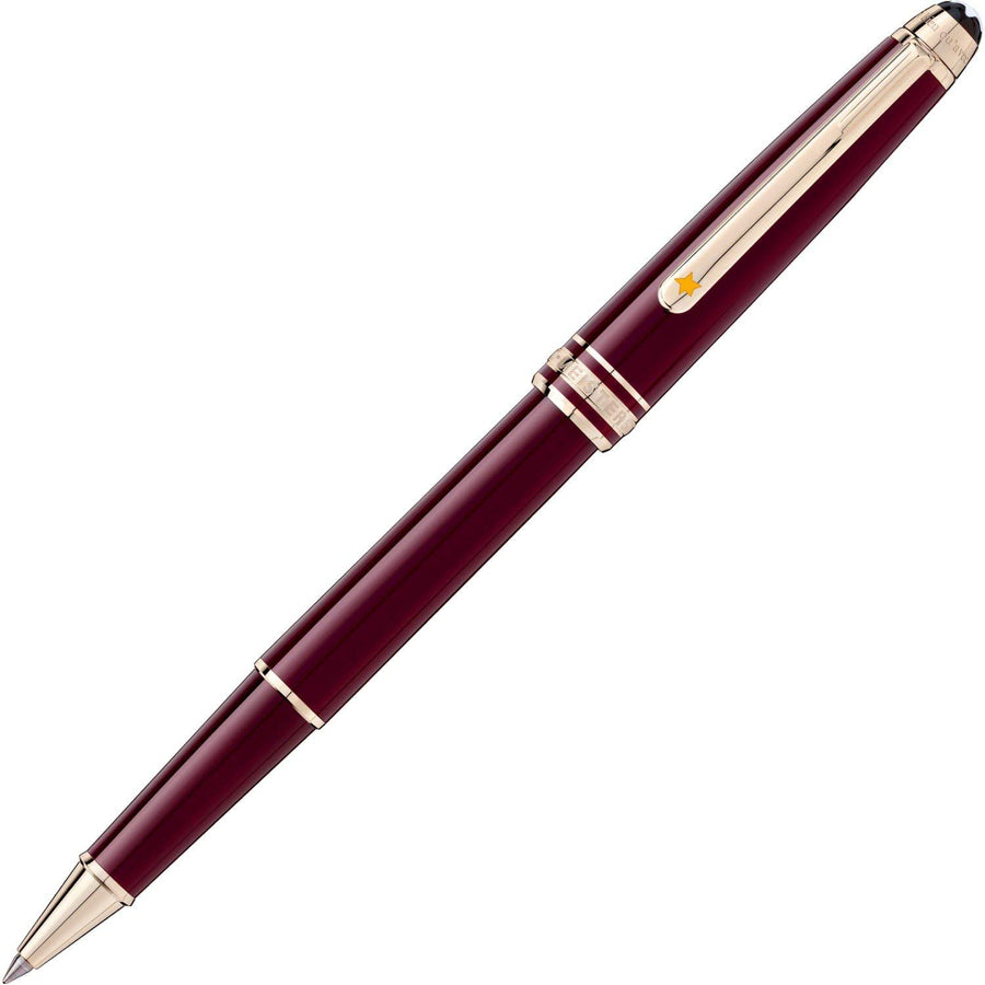 Montblanc Meisterstuck Le Petit Prince and Planet Classique Rollerball Pen (Burgundy) Maroon - KSGILLS.com | The Writing Instruments Expert