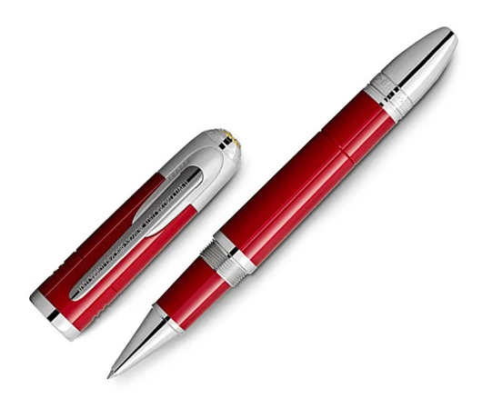 Montblanc Great Characters - Enzo Ferrari - Rollerball Pen (Red) Special Edition - KSGILLS.com | The Writing Instruments Expert