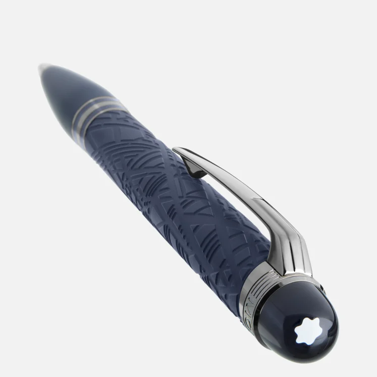 Montblanc Starwalker SpaceBlue Resin BallPoint Pen - Deep Space Blue - KSGILLS.com | The Writing Instruments Expert