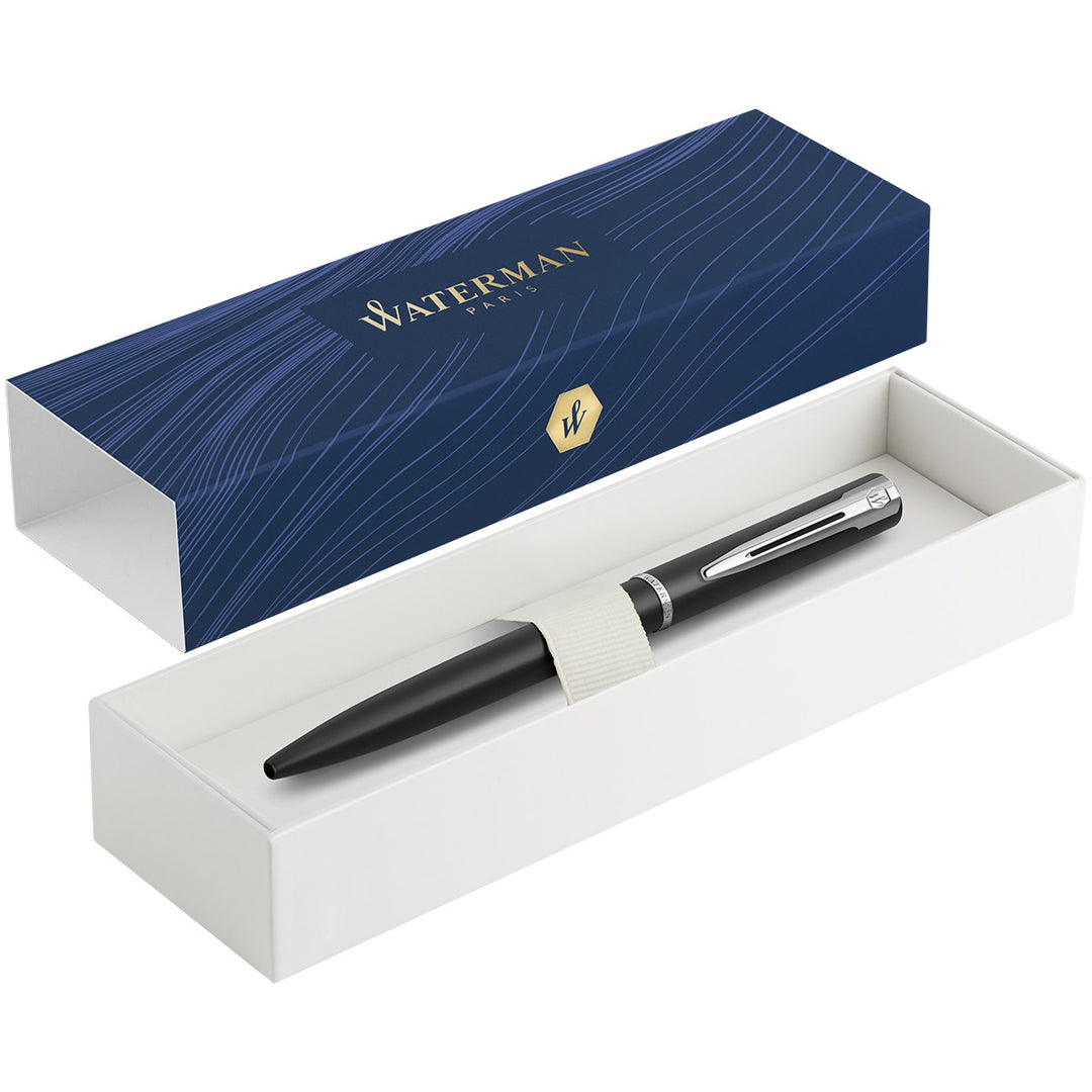 Waterman Allure Ballpoint Pen - Brushed Steel