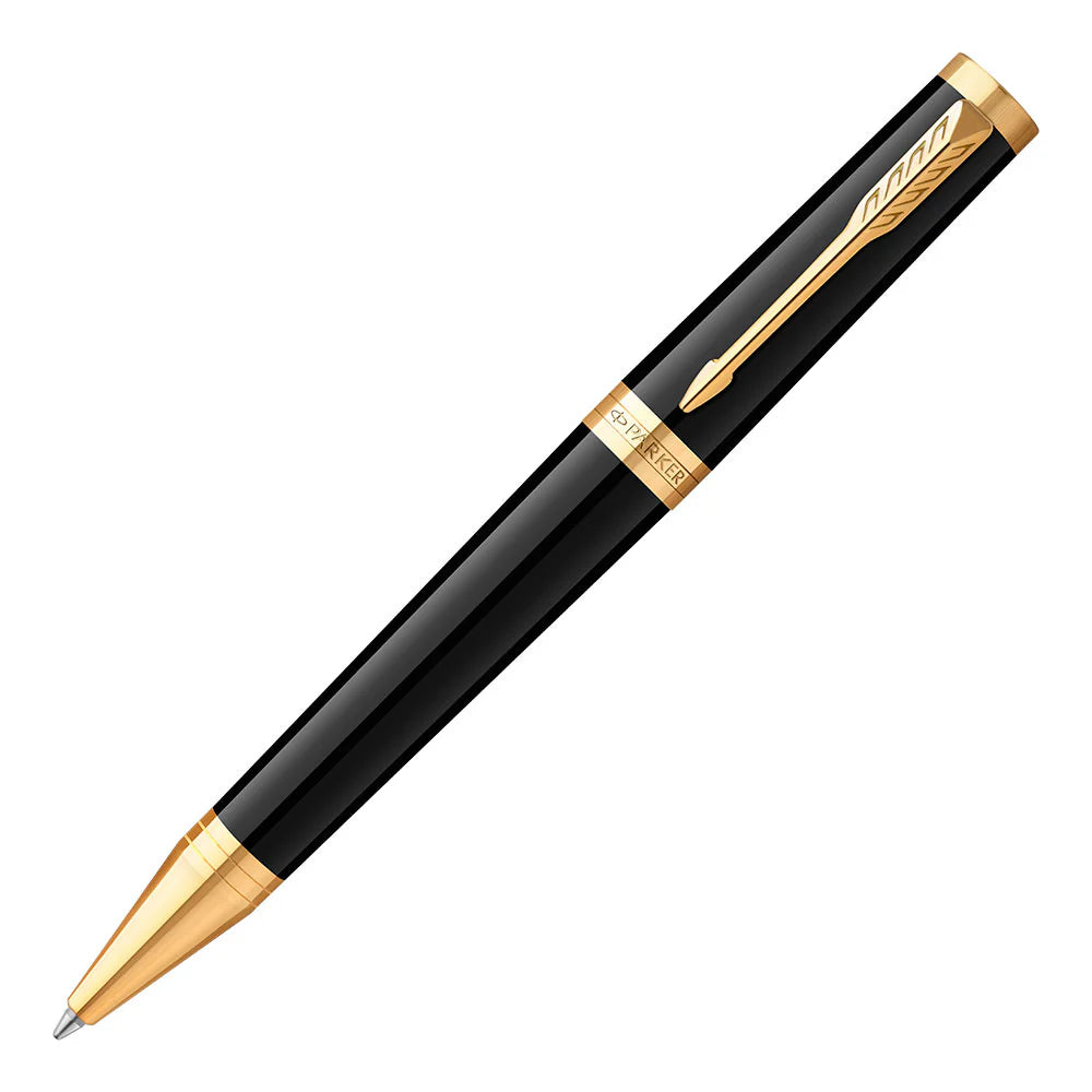 Parker Ingenuity Ballpoint Pen - Black Gold Trim