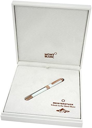 Montblanc Solitaire Tribute Red Gold Mozart Rollerball Pen - White Red Gold - KSGILLS.com | The Writing Instruments Expert