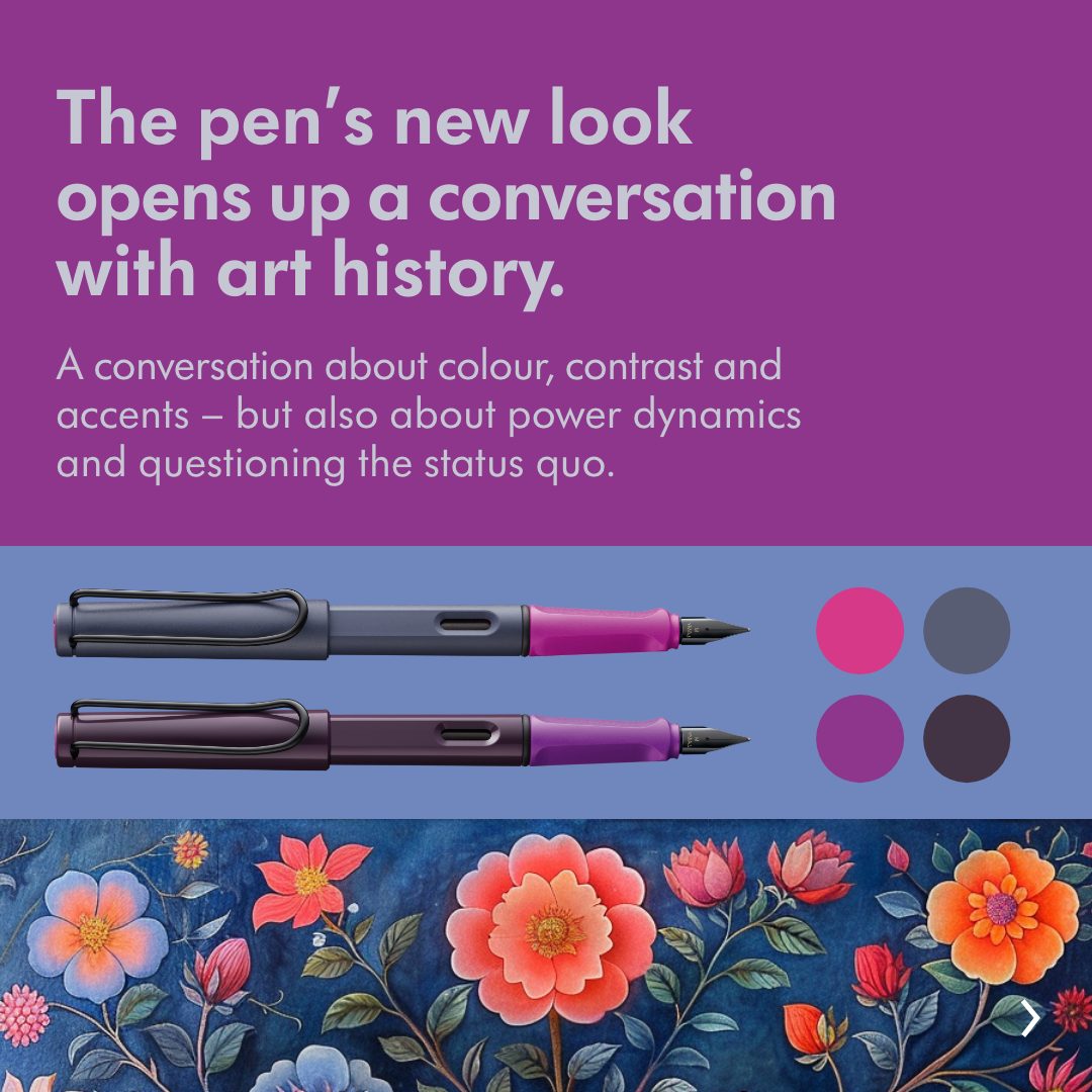 Lamy Safari Fountain Pen - Violet Blackberry (2024 Special Edition)
