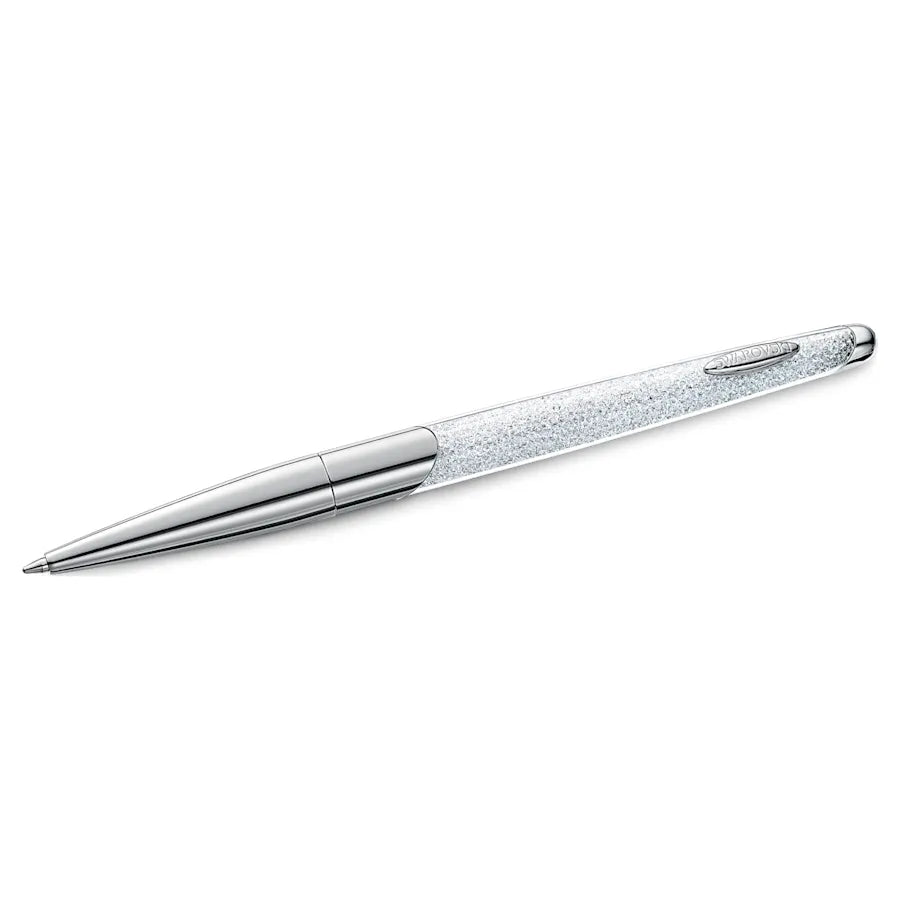Swarovski Crystalline Nova Ballpoint Pen - Silver Chrome Trim - KSGILLS.com | The Writing Instruments Expert