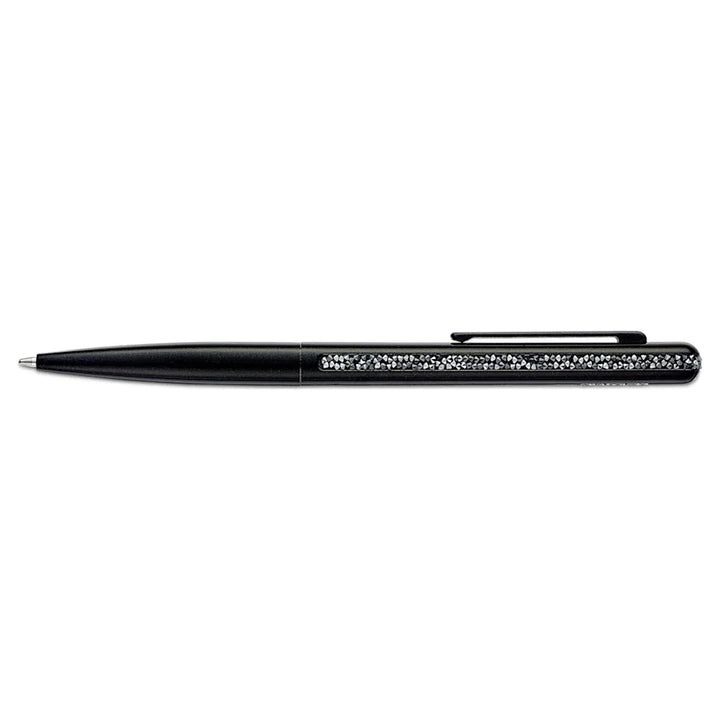 Swarovski Crystal Shimmer Ballpoint Pen - Black Chrome Trim - KSGILLS.com | The Writing Instruments Expert