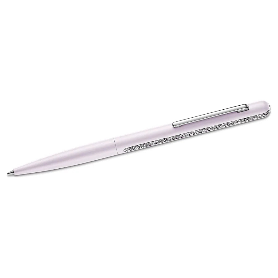 Swarovski Crystal Shimmer Ballpoint Pen - Pink Chrome Trim - KSGILLS.com | The Writing Instruments Expert