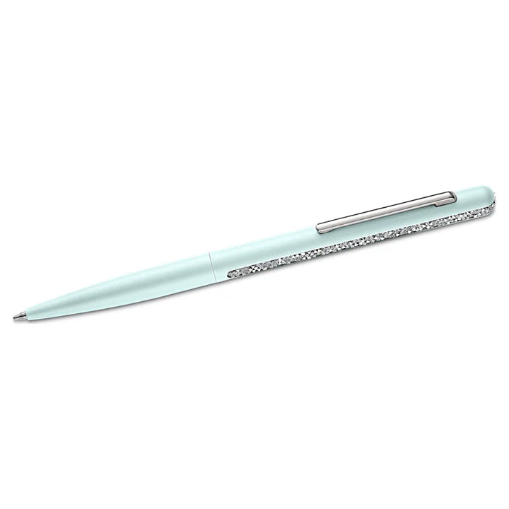 Swarovski Crystal Shimmer Ballpoint Pen - Green Chrome Trim - KSGILLS.com | The Writing Instruments Expert