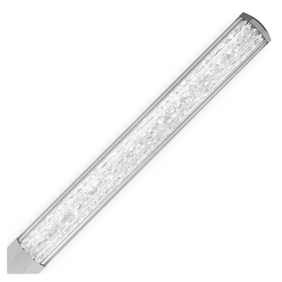 Swarovski Crystalline Octagon Ballpoint Pen - Silver Chrome Trim - KSGILLS.com | The Writing Instruments Expert