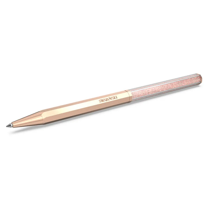 Swarovski Crystalline Octagon Ballpoint Pen - Rose Gold Trim - KSGILLS.com | The Writing Instruments Expert
