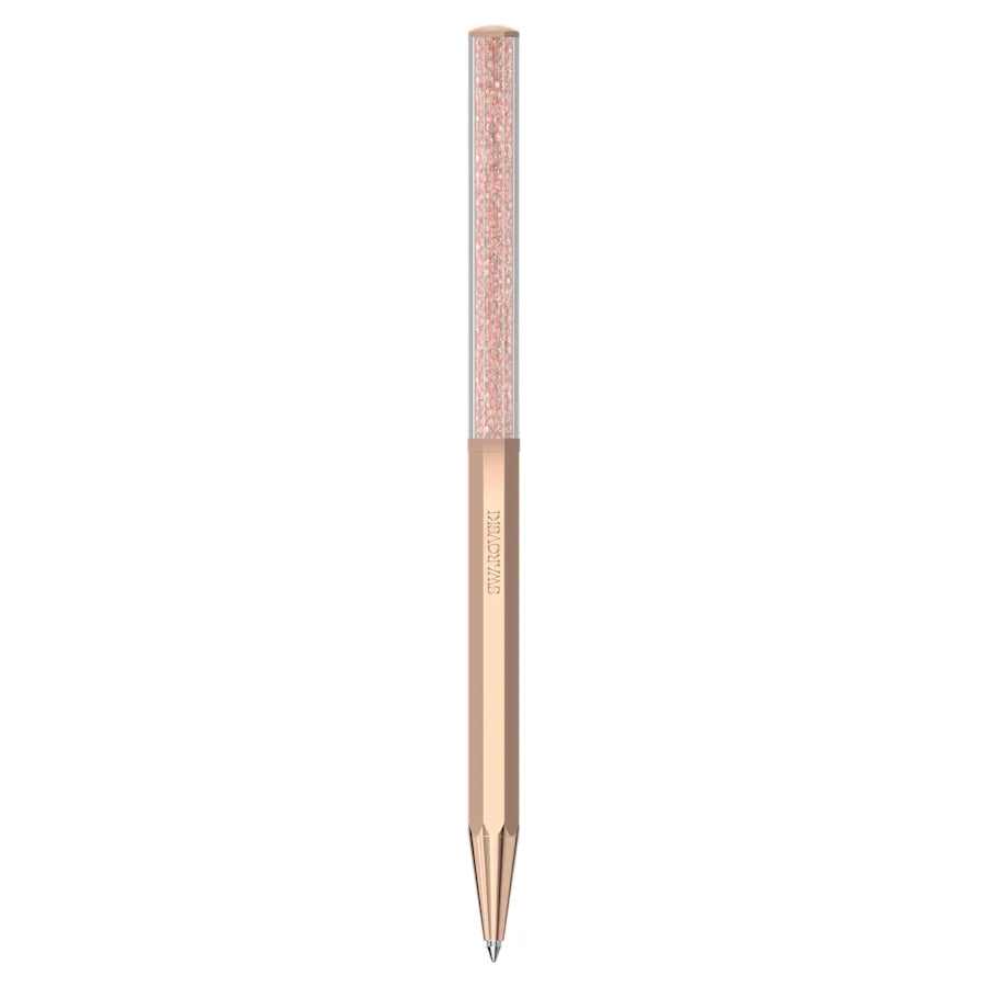 Swarovski Crystalline Octagon Ballpoint Pen - Rose Gold Trim - KSGILLS.com | The Writing Instruments Expert