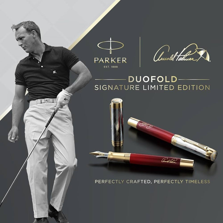 Parker Duofold Fountain Pen - Arnold Palmer Limited Edition Signature