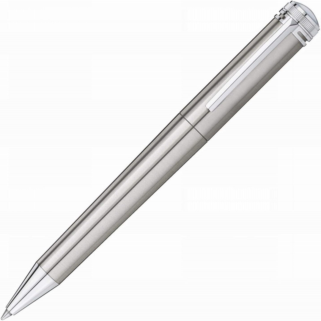 Montblanc Heritage Collection 1912 Capless Stainless Steel Rollerball Metal - KSGILLS.com | The Writing Instruments Expert