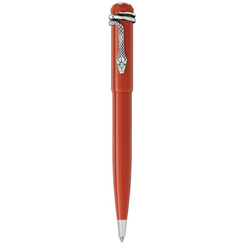 Montblanc Heritage Collection Rouge et Noir Coral Ballpoint Pen - KSGILLS.com | The Writing Instruments Expert