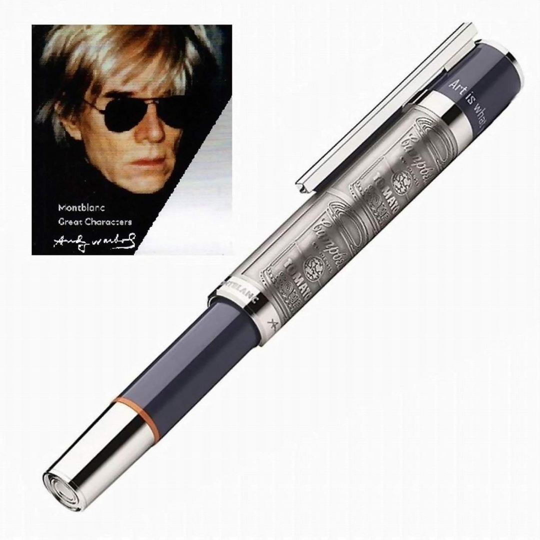 Montblanc Great Characters Edition Andy Warhol Rollerball Pen - KSGILLS.com | The Writing Instruments Expert