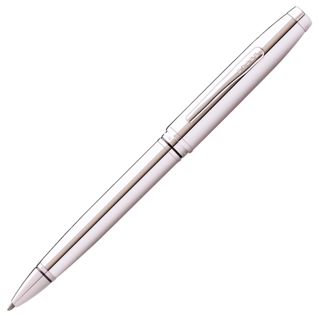 KSG set - Single Pen SET - Cross Coventry Ballpoint Pen - Polished Chrome Trim