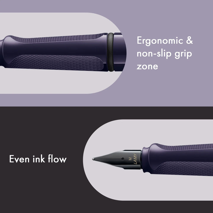 LAMY Safari Fountain Pen - Meteora (Purple) Special Edition