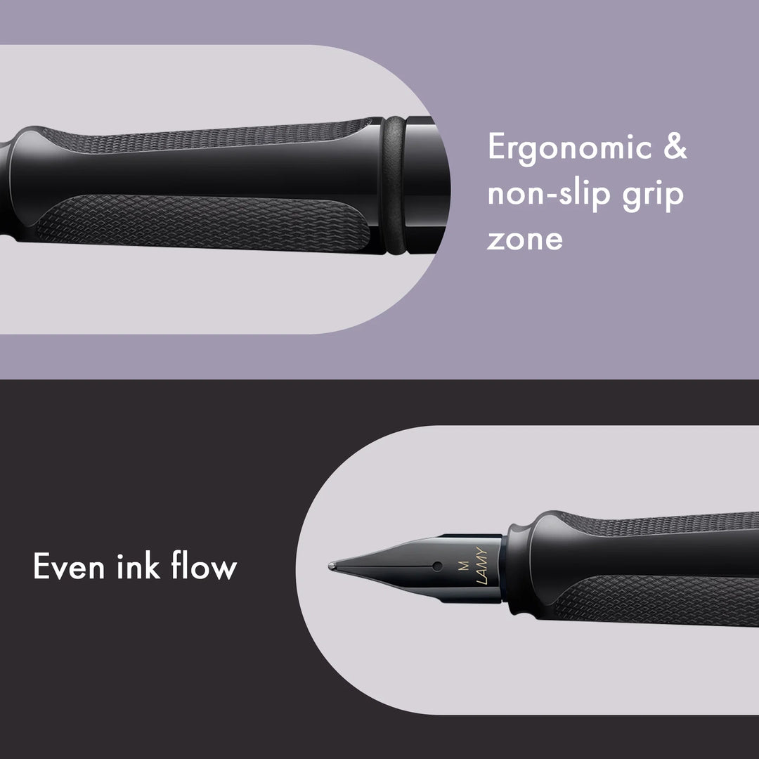 LAMY Safari Fountain Pen - Meteorite (Black) Special Edition