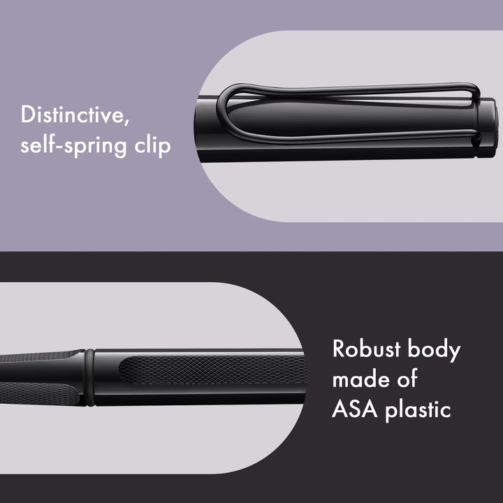 LAMY Safari Rollerball Pen - Meteorite (Black) Special Edition