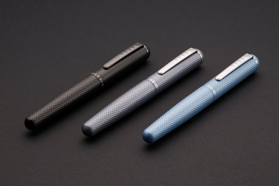 KSG set - Single Pen SET - Tom Hessin Charles 1870 Gherkin Fountain Pen - Sky Blue