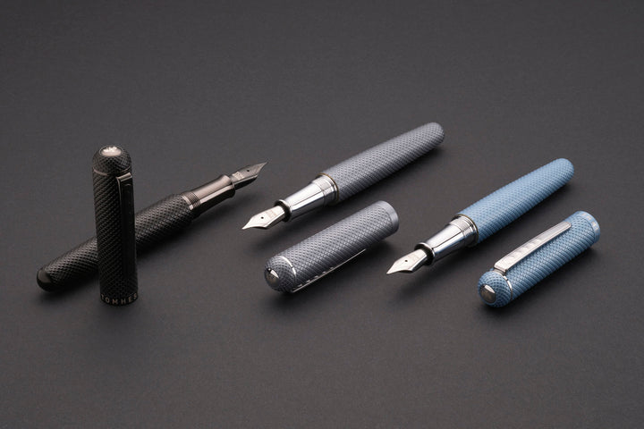 KSG set - Single Pen SET - Tom Hessin Charles 1870 Gherkin Fountain Pen - Sky Blue