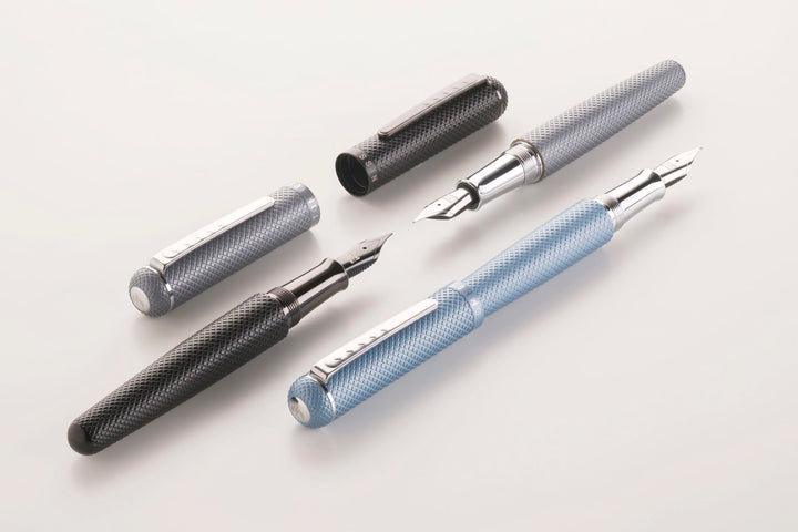 KSG set - Single Pen SET - Tom Hessin Charles 1870 Gherkin Fountain Pen - Sky Blue