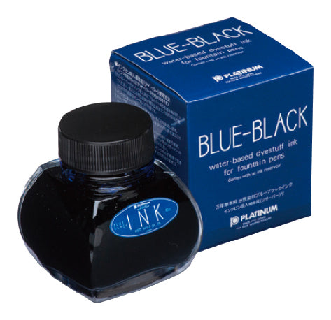 Platinum Dye Ink Bottle 60ml – #3 Blue Black - KSGILLS.com | The Writing Instruments Expert
