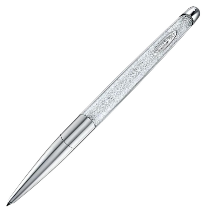 Swarovski Crystalline Nova Ballpoint Pen - Silver Chrome Trim - KSGILLS.com | The Writing Instruments Expert