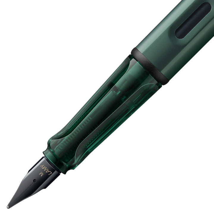 Lamy AL-Star Fountain Pen - Slytherin WITH Ink Converter and LASER Engraving (Harry Potter Special Edition)