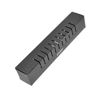 Lamy Logo Mechanical Pencil - Stainless Steel Black (0.5mm) - KSGILLS.com | The Writing Instruments Expert