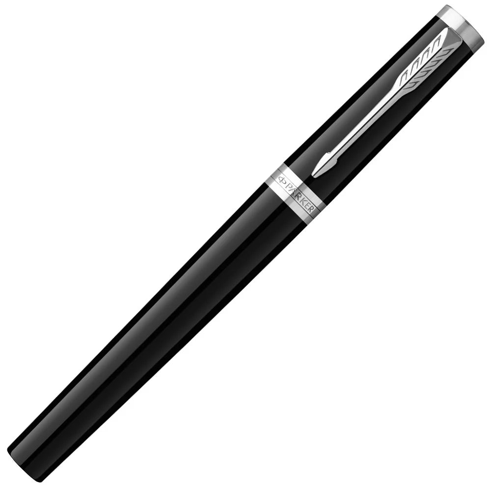 Parker Ingenuity Fountain Pen - Black Chrome Trim