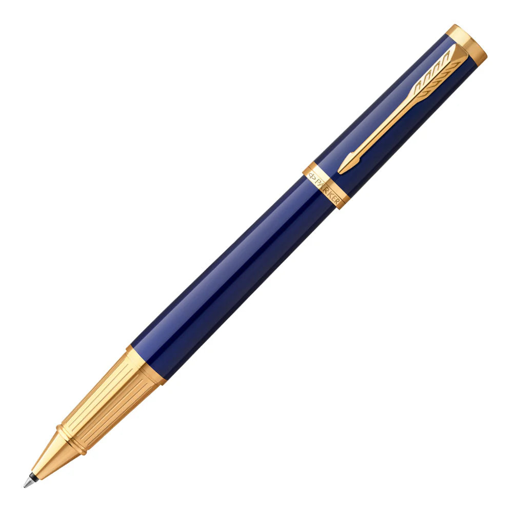 Parker Ingenuity Rollerball Pen - Blue Gold Trim with EXTRA Refill