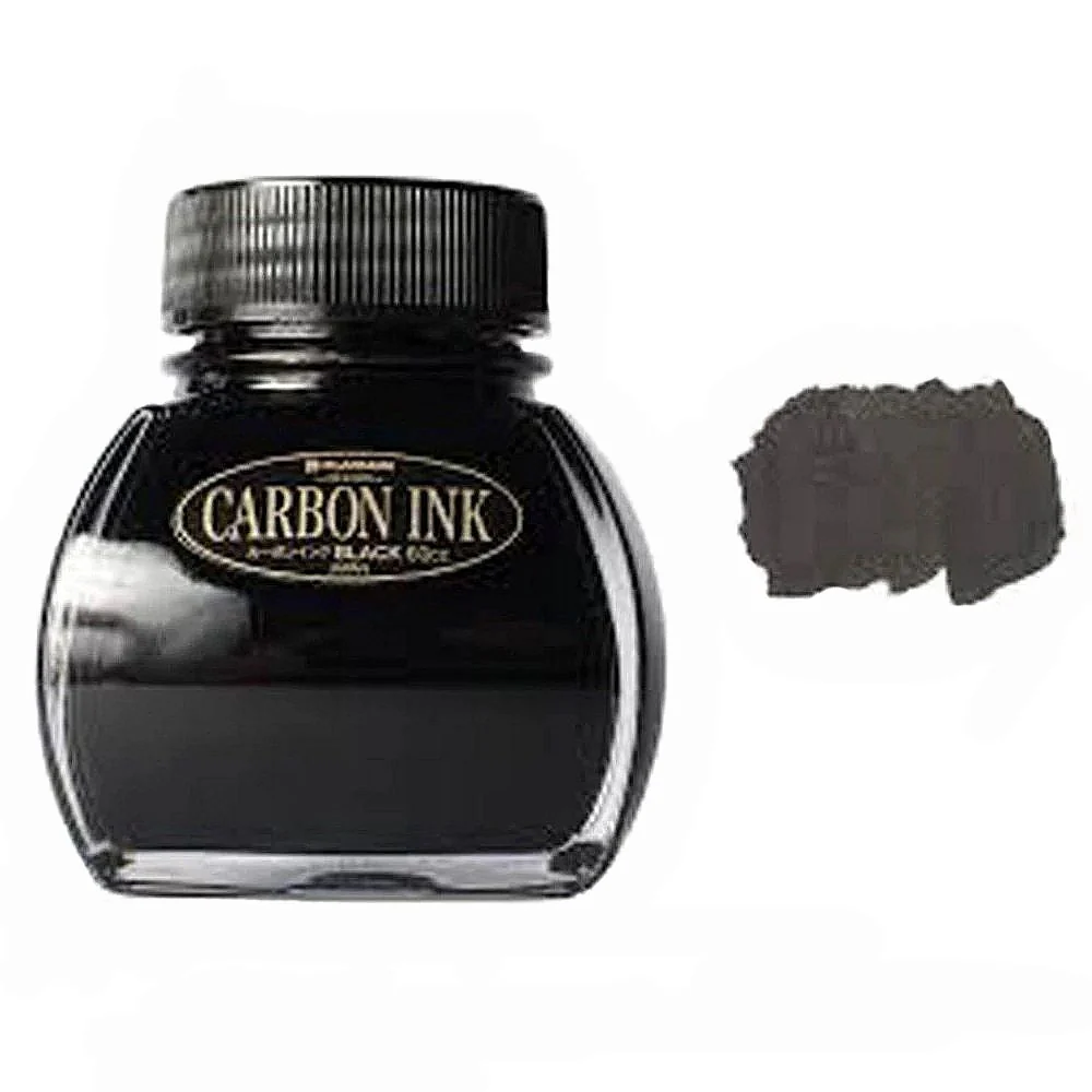 Platinum Carbon Ink Bottle 60ml – #1 Black - KSGILLS.com | The Writing Instruments Expert