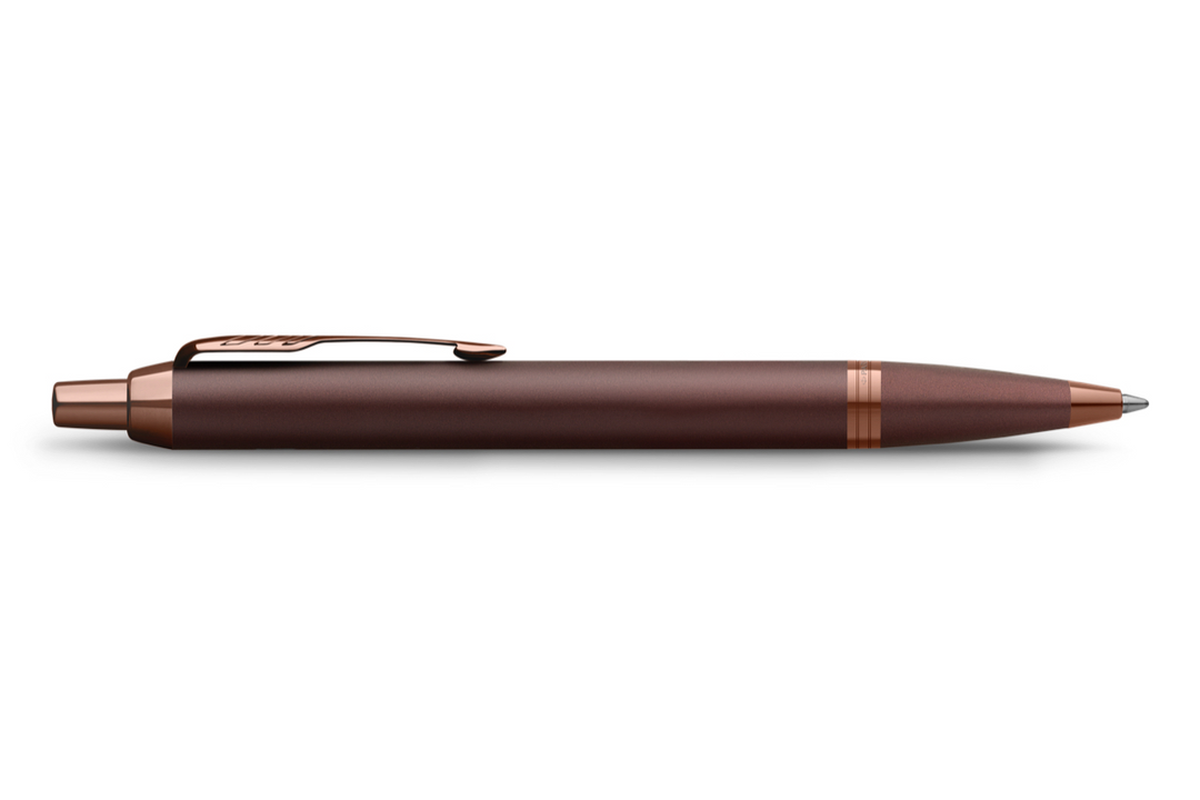 Parker IM Ballpoint Pen - Burgundy Monochrome - Refill Black Medium (M) - KSGILLS.com | The Writing Instruments Expert