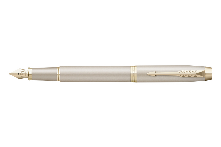 KSG set - Single Pen SET - Parker IM Fountain Pen - Champagne Gold Monochrome - KSGILLS.com | The Writing Instruments Expert