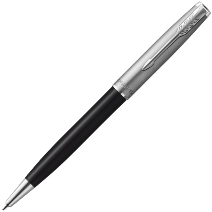 Parker Sonnet Essentials Ballpoint Pen - Black Body Chrome Cap