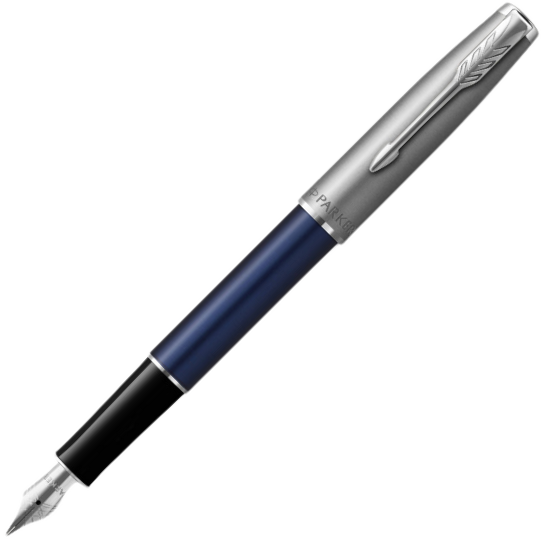 Parker Sonnet Essentials Fountain Pen - Blue Body Chrome Cap