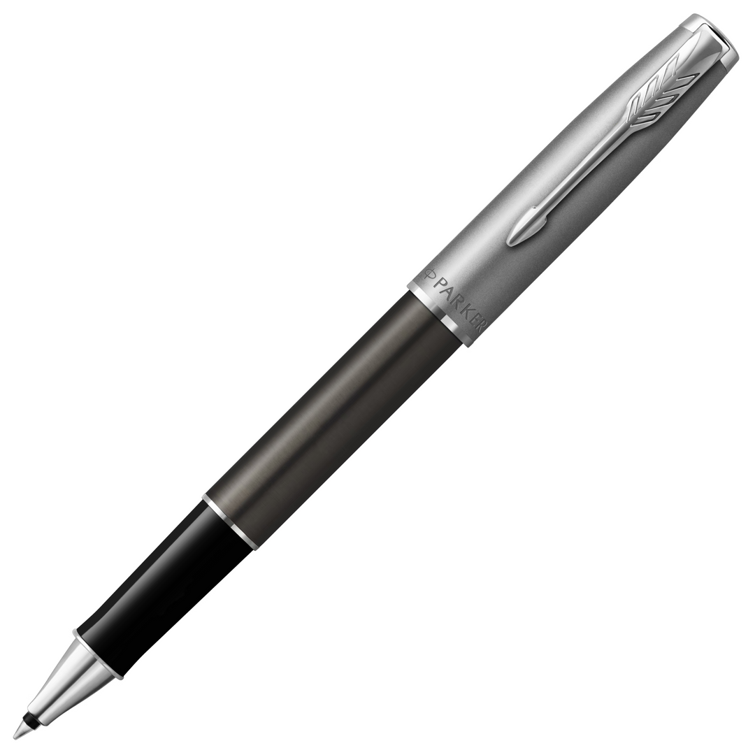 Parker Sonnet Essentials Rollerball Pen - Black Body Chrome Cap