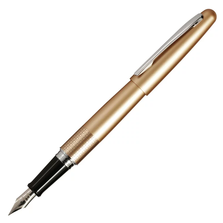 Pilot MR Fountain Pen Metropolitan Classic - Gold Champagne Zig Zag (with LASER Engraving) - KSGILLS.com | The Writing Instruments Expert