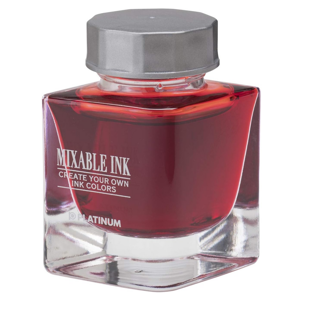 Platinum Ink (Mixable) Bottle 20ml - #11 Flame Red - KSGILLS.com | The Writing Instruments Expert