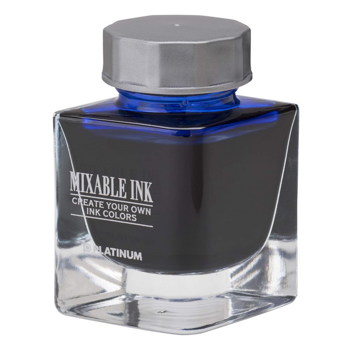 Platinum Ink (Mixable) Bottle 20ml - #55 Aurora Blue - KSGILLS.com | The Writing Instruments Expert